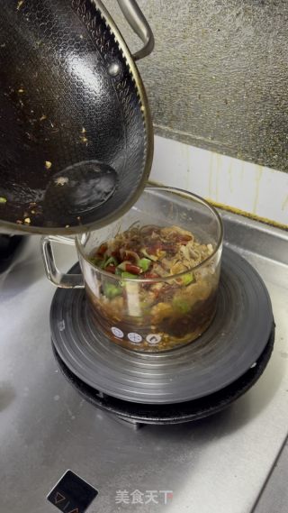 酱羊肉粉丝煲的做法步骤：10