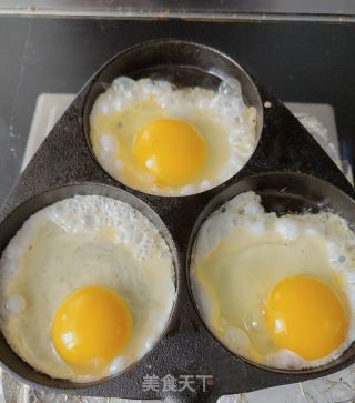 鸡蛋汉堡的做法步骤：5
