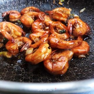 酱烧虾尾的做法步骤：9