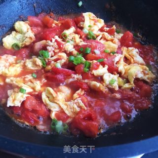 番茄炒鸡蛋的做法步骤：8