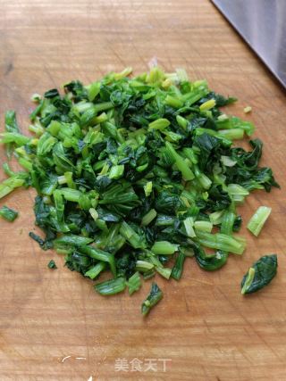 营养早餐-菠菜蛋饼的做法步骤：3