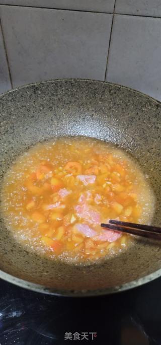 番茄瘦肉汤米粉的做法步骤：9