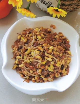 猪油炒黄豆芽的做法步骤：12
