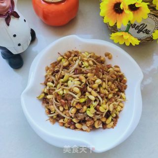 猪油炒黄豆芽的做法步骤：11