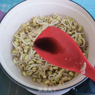 猪油炒黄豆芽的做法步骤：7