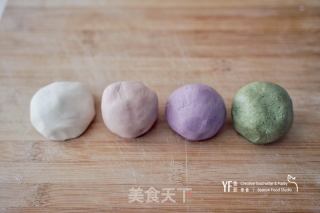 最美绣球花青团的做法步骤：4