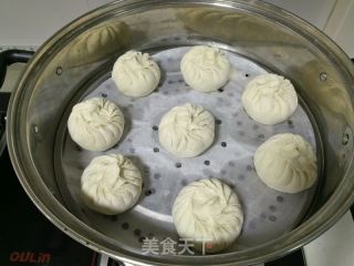 荠菜包子的做法步骤：16