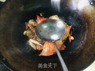 葱姜蟹的做法步骤：7