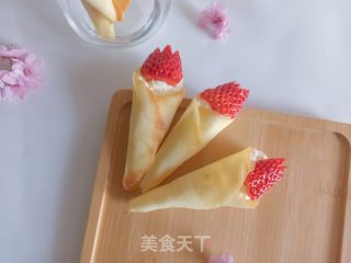 草莓花束饼干的做法步骤：17