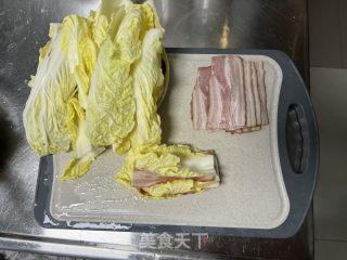 培根炖娃娃菜的做法步骤：1