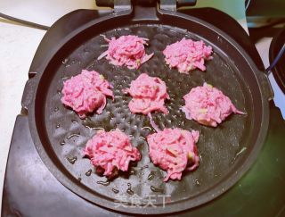 凤梨萝卜煎饼的做法步骤：7