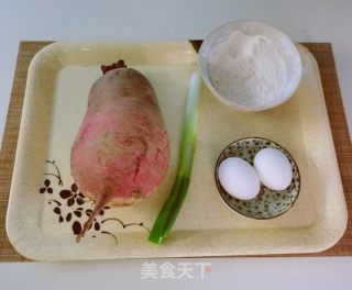 凤梨萝卜煎饼的做法步骤：1