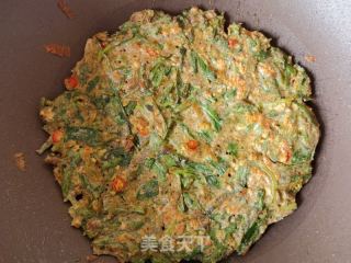 面条菜黑全麦燕麦鸡蛋煎饼的做法步骤：12