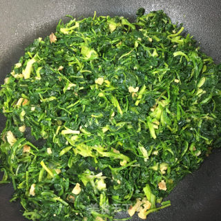 油渣炒荠菜的做法步骤：5