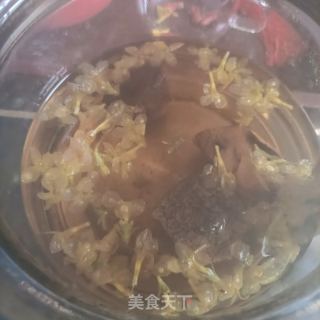 迎春花陈皮饮的做法步骤：7