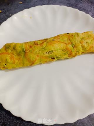 西葫芦鸡蛋饼的做法步骤：8