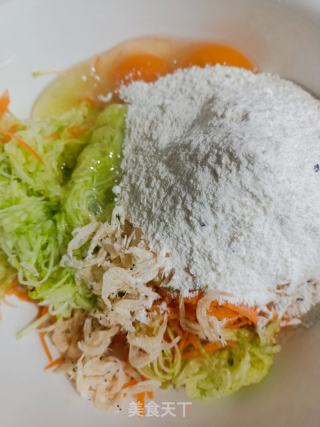 西葫芦鸡蛋饼的做法步骤：4