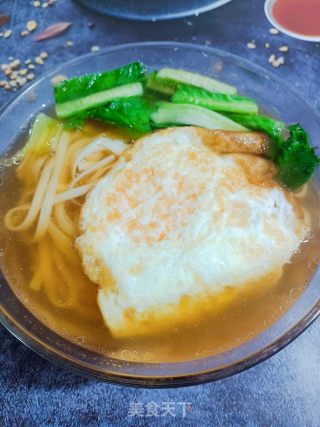 鸡蛋汤面的做法步骤：6