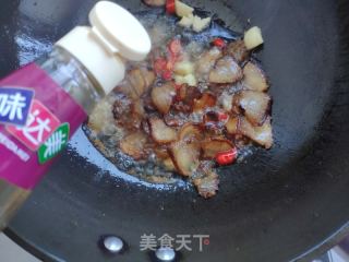春笋炒腊肉的做法步骤：5