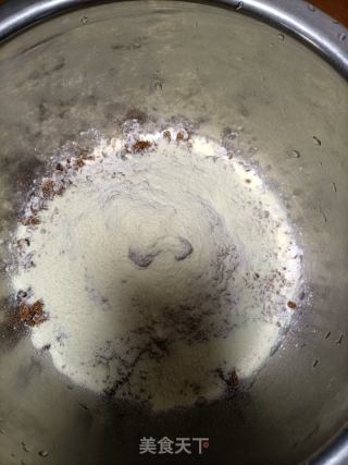 黑芝麻燕麦饼干的做法步骤：2