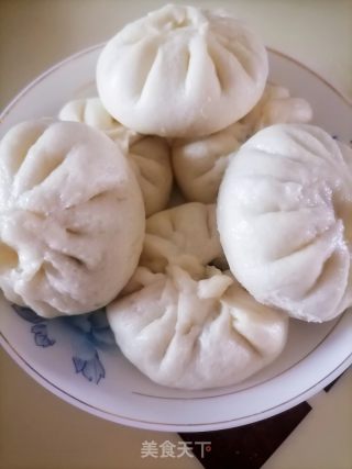 梅干菜肉包的做法步骤：6