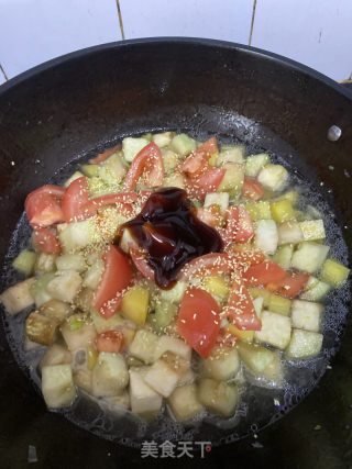 土豆熬茄子的做法步骤：5