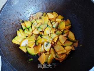 香葱萝卜片的做法步骤：7