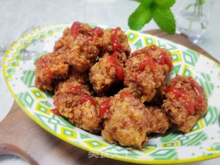 炸酥肉丸子的做法步骤：11