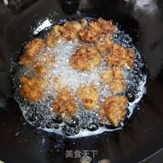 炸酥肉丸子的做法步骤：9