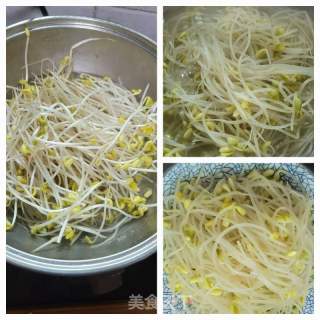 响油黄豆芽的做法步骤：3