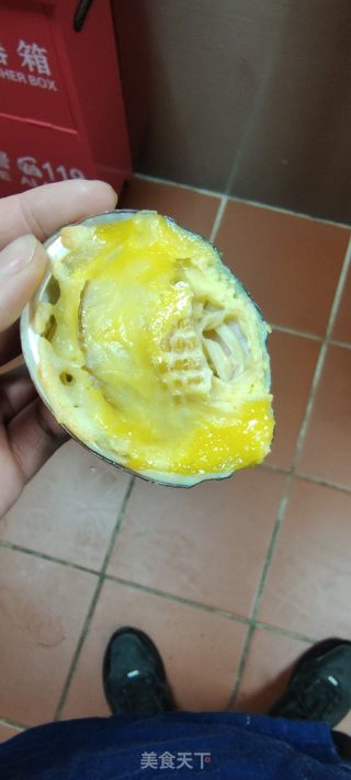 芝士焗鲍鱼的做法步骤：2
