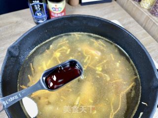 菠菜虾仁疙瘩汤的做法步骤：10