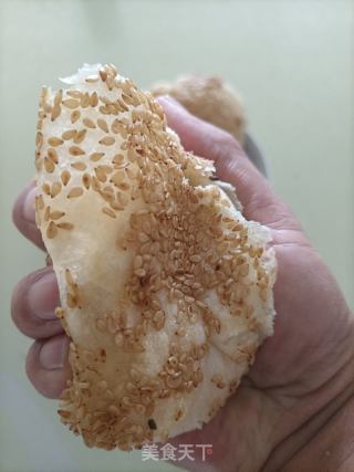 葱花芝麻烧饼的做法步骤：19