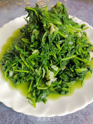 蒜香“苦叶菜”的做法步骤：11