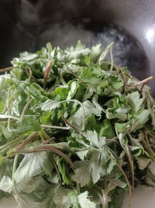 红糖艾草糍粑的做法步骤：2