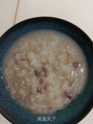 皮蛋腊肉粥的做法步骤：4
