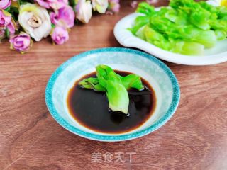 蘸汁儿菜的做法步骤：6