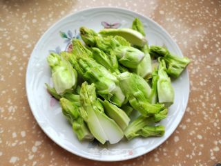 蘸汁儿菜的做法步骤：2