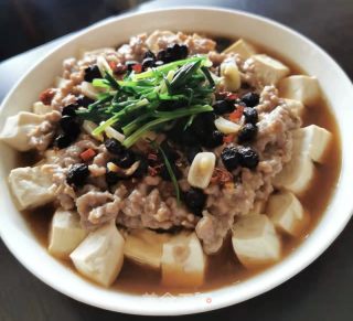 肉饼蒸豆腐的做法步骤：10