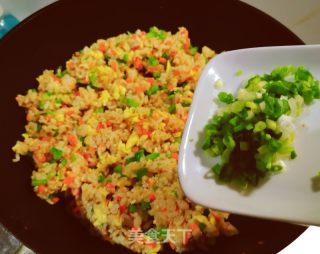 什锦炒饭的做法步骤：11