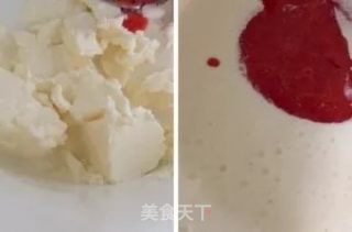 草莓奶酪布丁杯的做法步骤：2