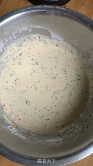 鸡蛋饼家常做(简单好吃)的做法步骤：3