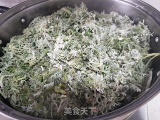 蒸白蒿的做法步骤：5