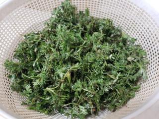 蒸白蒿的做法步骤：2