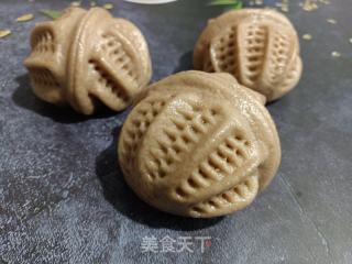 奶黄馅核桃包的做法步骤：12