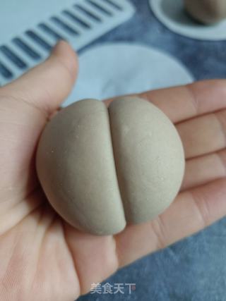 奶黄馅核桃包的做法步骤：9