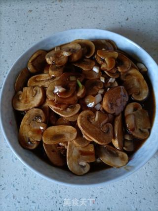 蒜烧口蘑的做法步骤：10