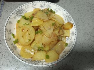 青椒土豆片的做法步骤：5