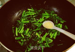 蒜蓉茼蒿的做法步骤：8