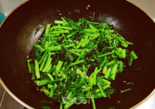 蒜蓉茼蒿的做法步骤：6